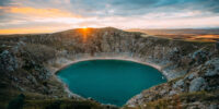 Crater Lake aerial